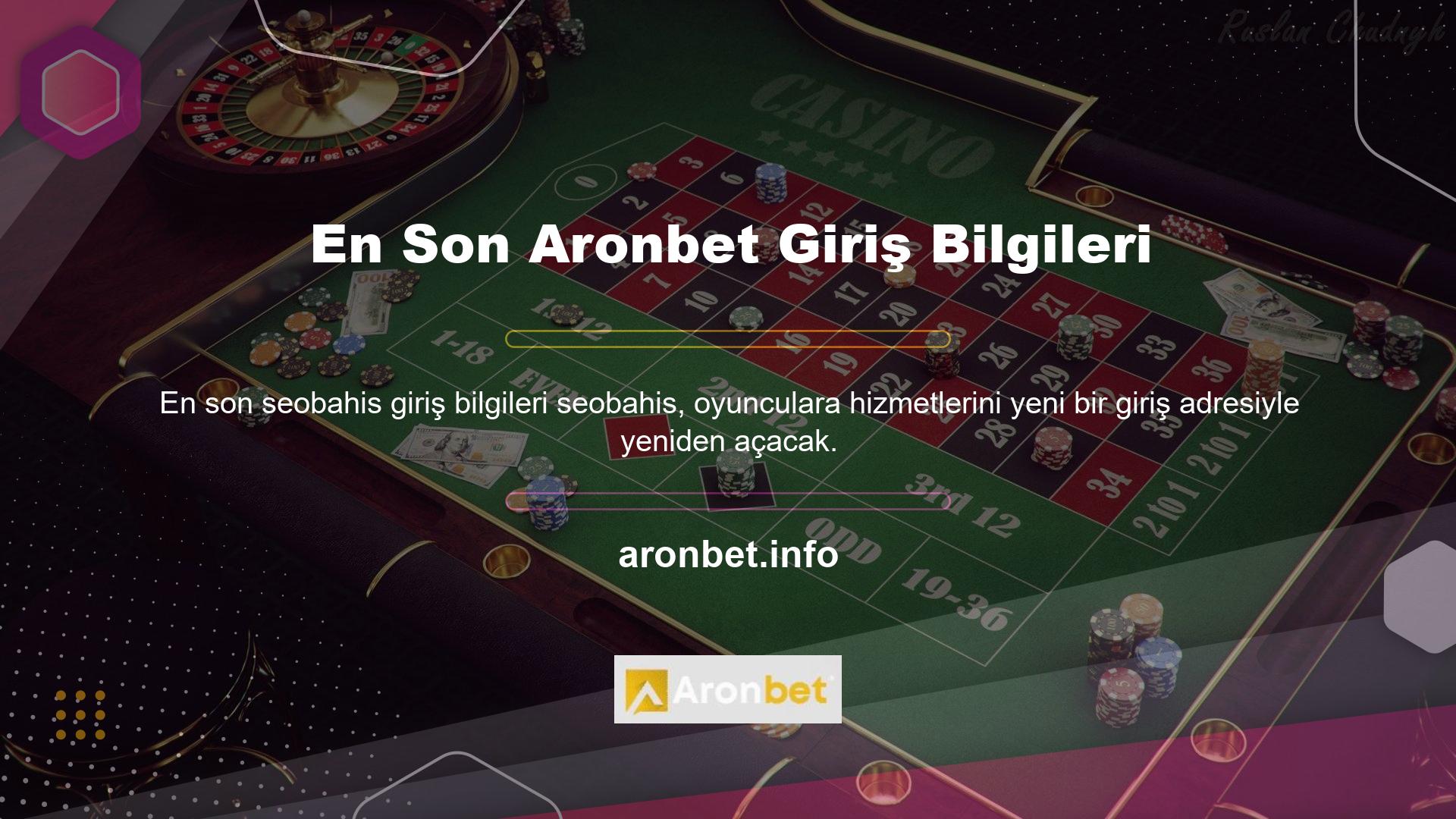 Aronbet şu anda Türkiye'nin en büyük bahis şirketlerinden biridir